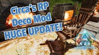 Circa's RP Deco Mod Update - Fountains, Carts, Pillows & More! - Ark: Survival Ascended
