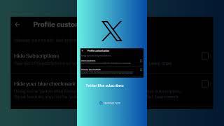Twitter Blue subscribers can now hide their blue checks #techshorts