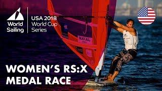 Full Women's RS:X Medal Race - Sailing's World Cup Series | Miami, USA 2018