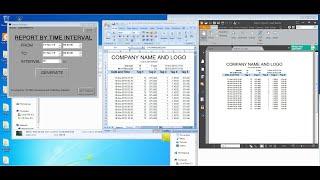 SCADA Reporting Tool (report in excel and pdf)