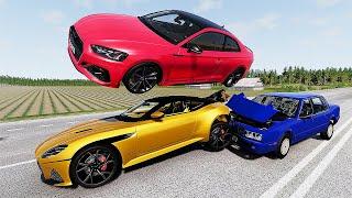 Loss of Control Car Crashes #2 - Traffic Accident - BeamNG Drive