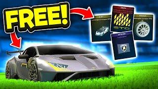 LAMBORGHINI HURACÁN For FREE In Season 16! (ROCKET LEAGUE!)