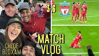 LFC RUN RIOT IN 9 GOAL THRILLER TO GO 4 POINTS CLEAR! | Tottenham 3-6 Liverpool | Vlog