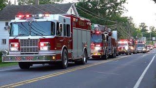 Jefferson Township Volunteer Fire Company 2024 Fire Truck Lights & Sirens Parade