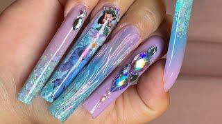 Acrylic nails using Nail Forms  Beginner  Tutorial