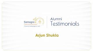 How Samagra has helped me develop an impact mindset | Arjun Shukla, Associate Consultant, Dalberg