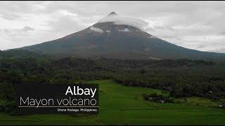 Drone | Philippines, Albay, Mayon Volcano