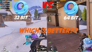 Gameloop 32 Bit Vs 64 Bit | Performance Comparison | Which Is Better | Pubg Mobile 3.5 | 2024