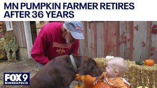 Minnesota farmer retiring after 36 years of growing pumpkins