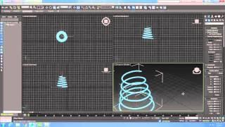 3ds Max  05-15 Creating a Helix Spline