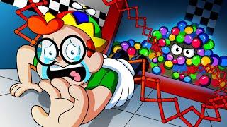 WHO IS the BALL PIT MONSTER... (Cartoon Animation)