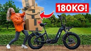 The electric bike made for SERIOUSLY HEAVY loads | Pedibal Maxima