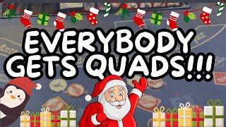 WILD CARD STUD POKER! EVERYBODY GETS QUADS!!! MERRY CHRISTMAS EVERYONE 