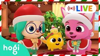 LIVE｜Happy Holidays! ️ | Jingle Bells + More BEST Learn Colors Songs｜Hogi Christmas｜Hogi Live