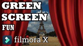 Filmora X Green Screen | Tips and Tricks and Cool Effects