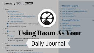 Using Roam as Your Daily Journal | How to Use Roam