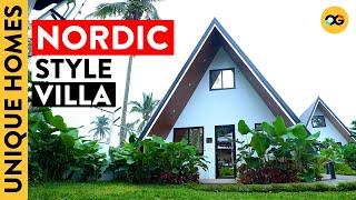 A Parent’s Lasting Gift: Nordic A-Frame Villas with Skylight Roof in Cavite | Unique Homes | OG