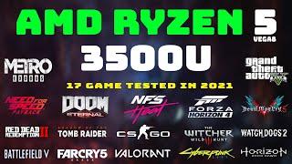 AMD Ryzen 5 3500u Gaming Test In 2021 || VEGA 8 || 17 GAME TESTED || 2021 || REAPER GAMING YT ||#002