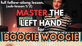 Boogie Woogie Masterclass for Left-Hand Independence and Fingering