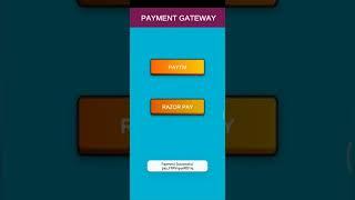 RAZORPAY PAYMENT GATEWAY INTEGRATION FOR UNITY(ANDROID AND IOS)