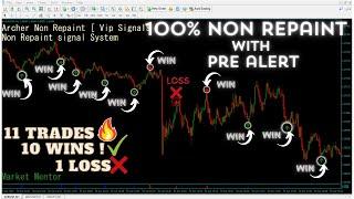 The Best Mt4 Indicator For Binary! 100% Non Repaint with Pre Alert  Get Now!!