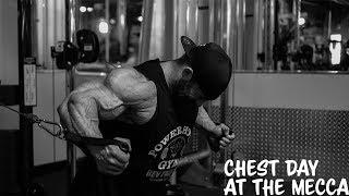 Chest Day- East Coast Mecca- Bev Francis Powerhouse gym