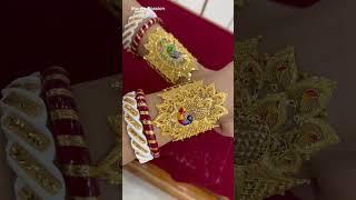 Exclusive Gold Special Mantasha Design Latest Gold Collection @Moni's Passion