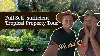 Self-sufficient Property Tour in the Beautiful Tropics of Far North Queensland, Australia 