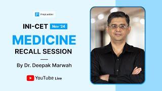 INI-CET Nov '24 Medicine Recall by Dr. Deepak Marwah