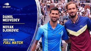 Daniil Medvedev vs. Novak Djokovic Full Match | 2023 US Open Final