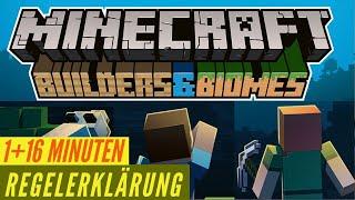 Minecraft Builders & Biomes Regeln Anleitung Erklärung - Brettspiel