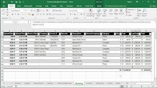 Inventory Management System Part 5 - Creating Inventory Adjustment - Auto Last Cost and Auto Qty