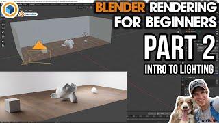 Intro to Lighting in Blender - Blender Rendering FOR BEGINNERS - Part 2