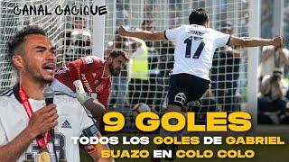 TODOS los GOLES de GABRIEL SUAZO en COLO COLO