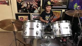 6yr old upgraded to a full size Maxtone drum kit & Sabian Crash & Ride Cymbals