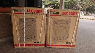 AHUJA SAX-300DX PA SPEAKER SYSTEM UNBOXING & REVIEW