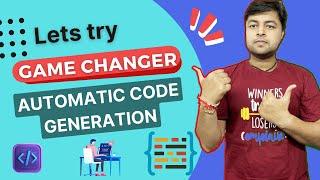  Generating Automatic code using Artificial Intelligence | Hindi