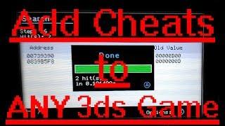 How to Add/Make Cheats for ANY 3ds Game