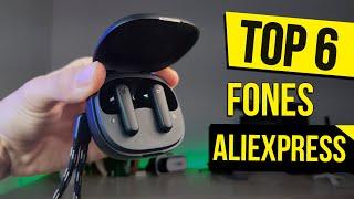 Top 6 Melhores FONES BLUETOOTH 2024 ALIEXPRESS