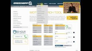 Groschopp Tech Tips | Motor Search Tool Tutorial