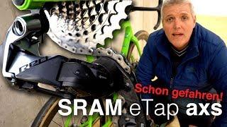 Die neue SRAM eTap axs 12-fach am OPEN U.P. schon gefahren! Fahreindrücke, Details & Infos, deutsch