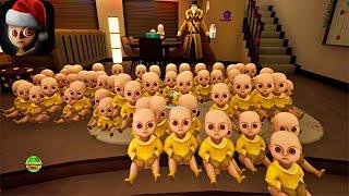 Playing Against 100 Baby | Gameplay Walkthrough The Baby In Yellow HD