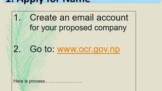 Company Registration Process in Nepal