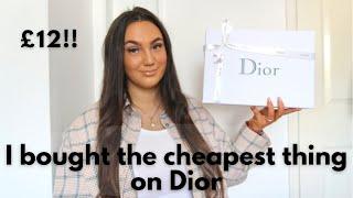 I BOUGHT THE CHEAPEST THING ON DIOR | CAITLIN SINNETT