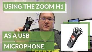 Using your H1 as a USB microphone | A tutorial