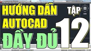  Toàn Tập Về Cài Dim & Đo Kích Thước | Lisp Cutdim Không Thể Bỏ Qua • AutoCAD Đầy Đủ • Tập 12