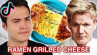 Making The Ramen Grilled Cheese That Gordon Ramsay Hates