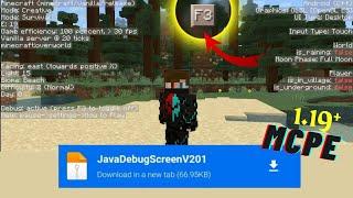 Enable JAVA DEBUG (F3) for Mcpe 1.19+  Hindi