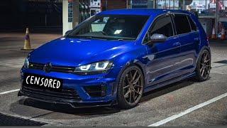 540BHP GOLF R HUNTING DOWN FAST CARS *TERRORISING STREETS OF LONDON^