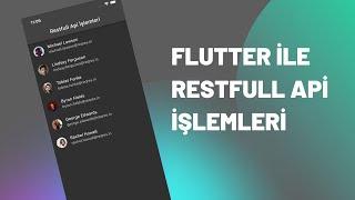 Flutter Restfull Api ( İnternetten Veri Alma ) İşlemleri